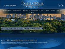 Tablet Screenshot of palmerhouseproperties.com